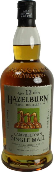Hazelburn Whisky 12 Jahre 0,7l