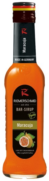 Riemerschmid Barsirup Maracuja 0,25 Liter
