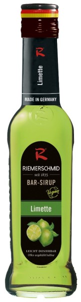 Riemerschmid Limette Barsirup 0,25 Liter