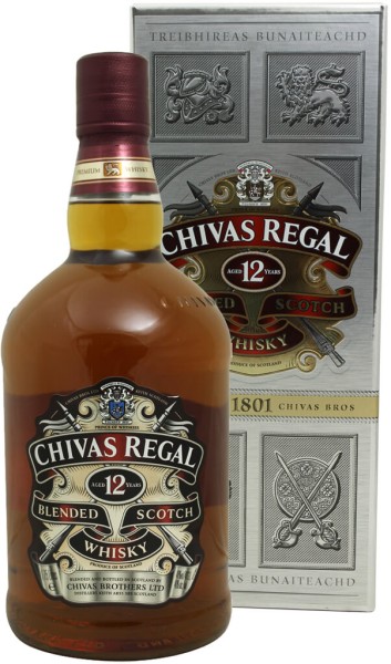 Chivas Regal Whisky 12 Jahre 1,75 Liter