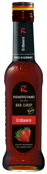 Riemerschmid Erdbeere Barsirup 0,25 Liter
