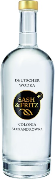 Sash &amp; Fritz Vodka 0,7 Liter