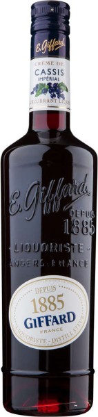 Giffard Creme Cassis Imperial (Schwarze Johannisbeer) 20% 0,7 l