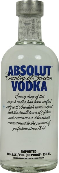 Absolut Vodka 0,35l