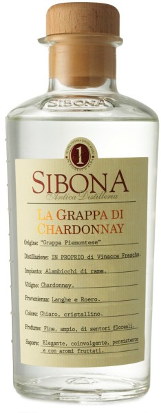 Sibona Grappa Chardonnay