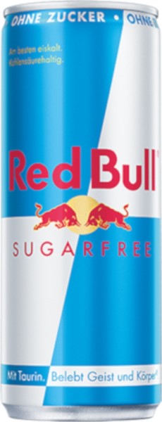 Red Bull Sugarfree Dose 0,25 Liter