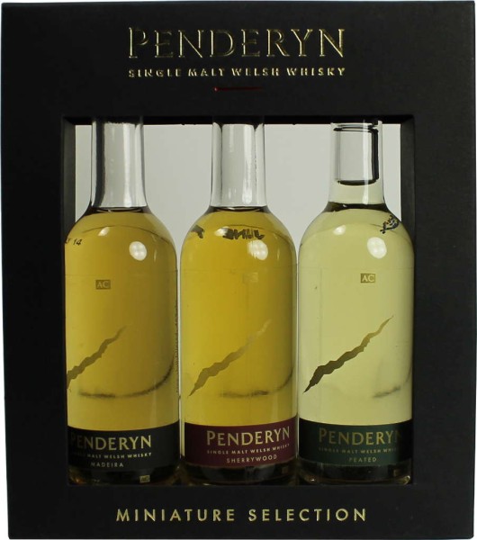 Penderyn Gift Pack 3 x 5 cl (Penderyn &amp; Peated &amp; Sherrywood )
