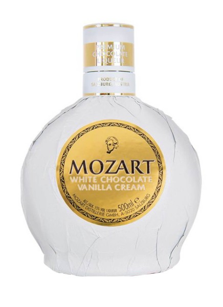 Mozart Chocolate Cream Liqueur White 0,5 Liter