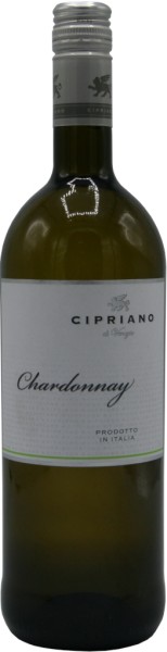 Cipriano Chardonnay Veneto IGP 2015 1 Liter