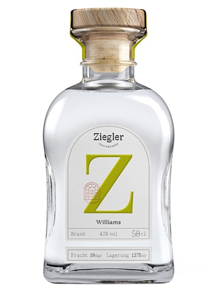 Ziegler Williamsbirnenbrand 0,5 Liter