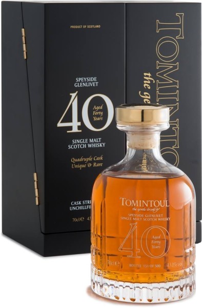 Tomintoul Whisky 40 Jahre 0,7l