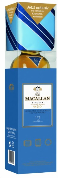 The Macallan Fine Oak 12 Jahre Geschenkpackung