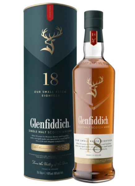 Glenfiddich Single Malt Whisky 18 Jahre