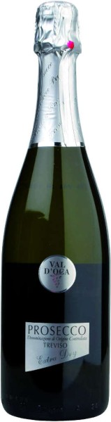 Val d&#039;Oca Prosecco Spumante Extra Dry Treviso V.S.A.Q. 0,75 Liter