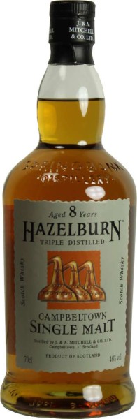 Hazelburn Whisky 8 Jahre 0,7 Liter