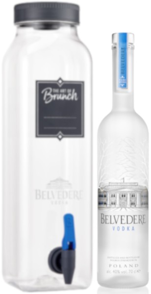 Belvedere Vodka 0,7l mit Jar