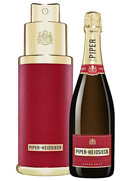 Piper Heidsieck Champagner Cuvee Brut 0,75 Liter mit Le Parfum Coolbox