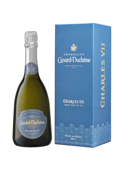Canard-Duchêne Champagner Grande Cuvée Charles VII Blanc de Blancs 0,75 Liter in Geschenkpackung