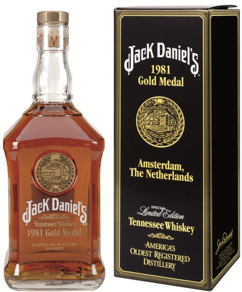 Jack Daniel's Limited edition 1981 Gold Medal