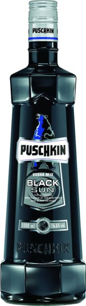 Puschkin Vodka Black Sun 1l