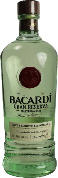 Bacardi Rum Gran Reserva 1 Liter