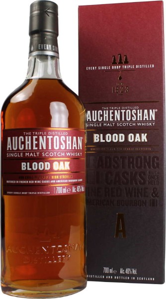 Auchentoshan Whisky Blood Oak 14 Jahre 0,7 Liter