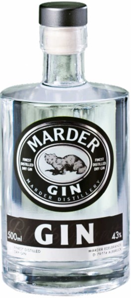 Marder Gin 0,5 Liter