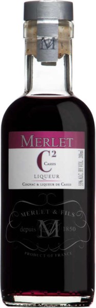 Merlet Liqueur C2 Cognac &amp; Cassis 0,2 Liter
