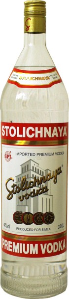 Stolichnaya Wodka 3 Liter