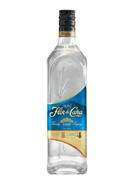 Flor de Cana 4 Jahre Extra Seco Rum 0,7 Liter