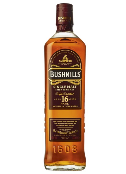 Bushmills Whiskey 16 Jahre 0,7l