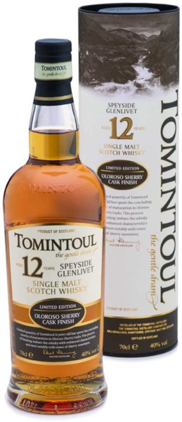 Tomintoul Whisky 12 Jahre Oloroso Sherry Finish