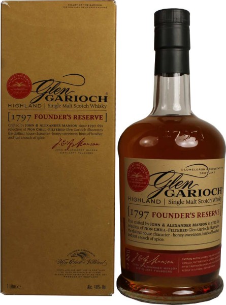 Glen Garioch Whisky 1797 Founders Reserve 1 Liter
