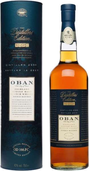 Oban Whisky Distillers Edition 2003/2017 0,7l