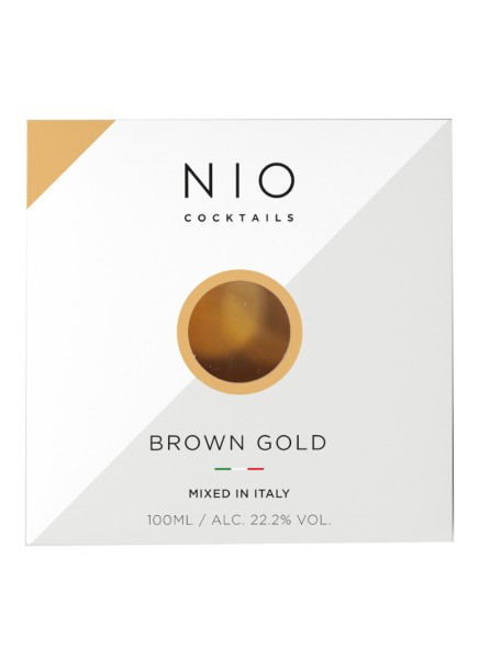 NIO Cocktails Brown Gold Premix 0,1 Liter