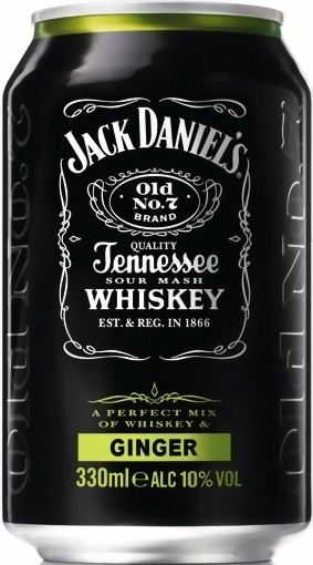 Jack Daniels &amp; Ginger 0,33 Liter Dose