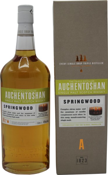Auchentoshan Whisky Springwood 1 Liter