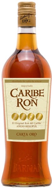 Caribe Ron Carta Oro Rum 1 Liter