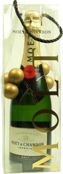 Moet &amp; Chandon Imperial Brut Champagner So Bubbly Bag 0,75 Liter