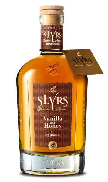 Slyrs Whisky Likör Vanilla &amp; Honey 0,7 Liter