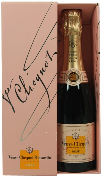Veuve Clicquot Rose 0,375l in Geschenkpackung