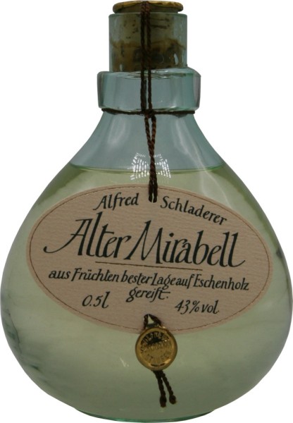 Schladerer Alter Mirabell 0,5 Liter Rarität