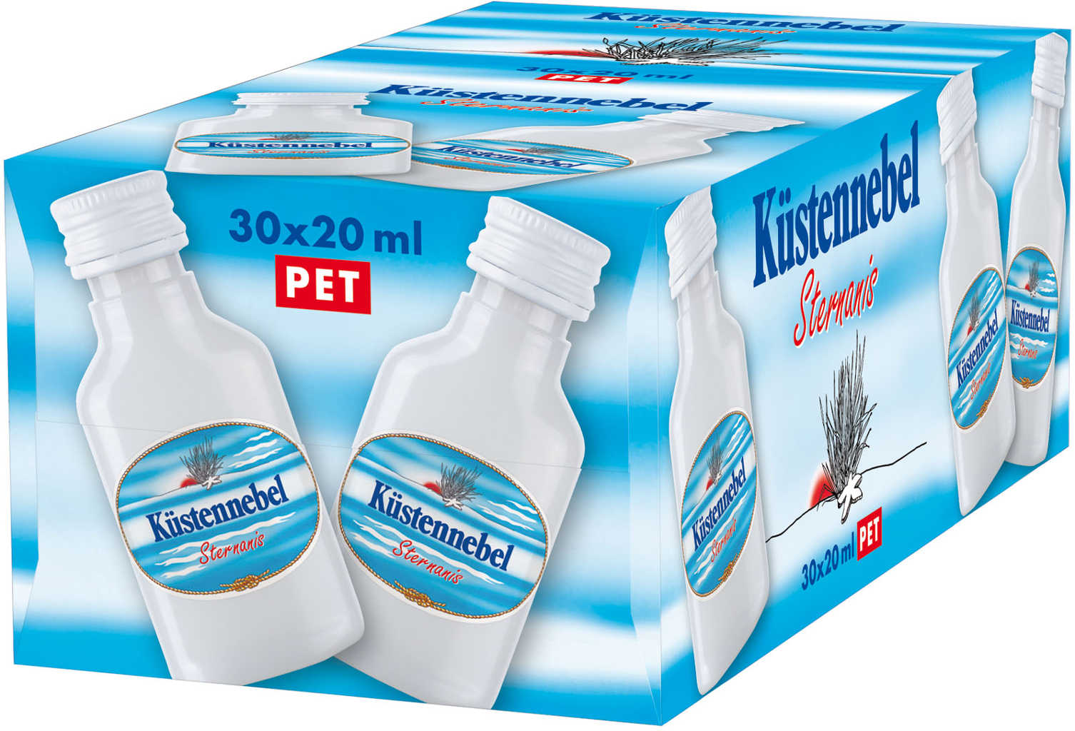 Küstennebel Anisschnaps Mini PET 30er Pack jetzt online kaufen bei | Likör