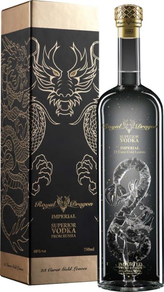 Royal Dragon Vodka Imperial in Geschenkpackung