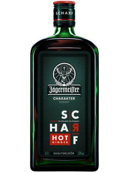Jägermeister Scharf Hot Ginger 0,7 Liter