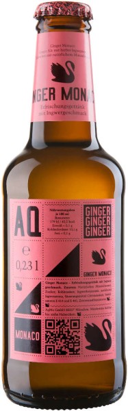 Aqua Monaco Ginger Ale
