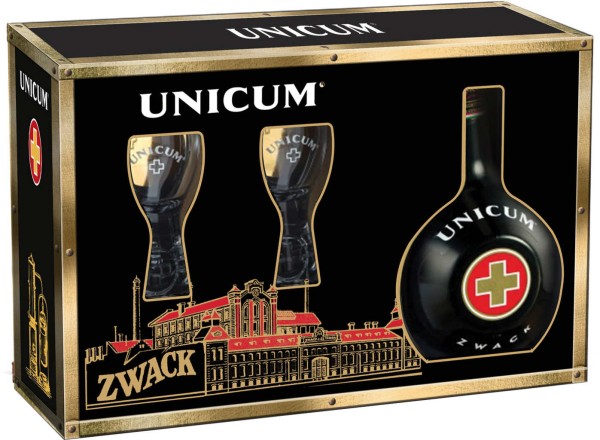 Unicum 0,7l im limitierten Geschenkset