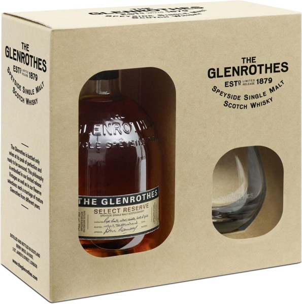 Glenrothes Single Malt mit edlem Tumbler