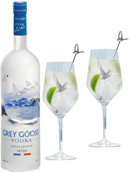 Grey Goose Vodka Gläser Set