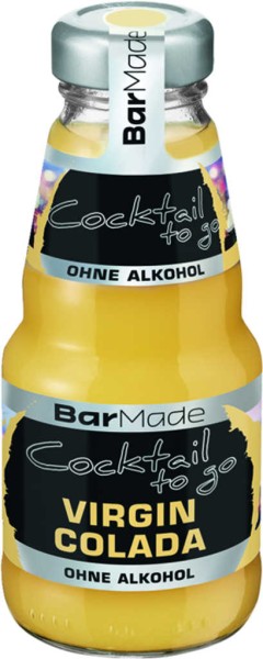 BarMade Cocktail Virgin Colada alkoholfrei 0,2 l